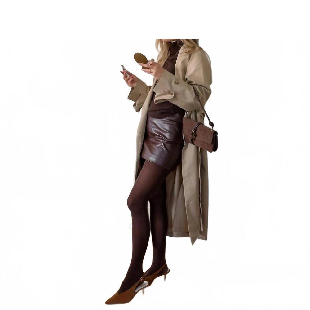 NEW DOLCE VITA women's alenna suede heels in light brown - Picture 5 of 7